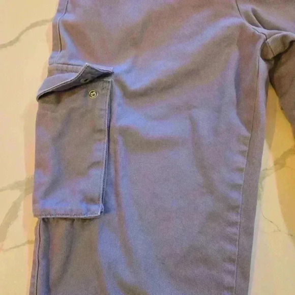 Forever 21 Womens Cotton Cargo Jogger Pants Lilac Purple Size Small - Picture 5 of 9